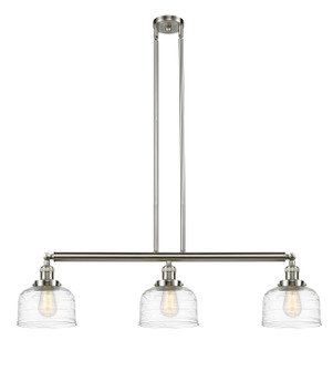 Franklin Restoration LED Island Pendant in Brushed Satin Nickel (405|213SNG713LED)