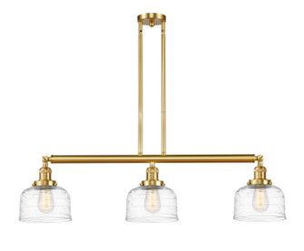 Franklin Restoration LED Island Pendant in Satin Gold (405|213SGG713LED)