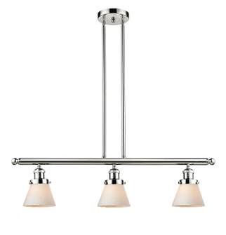 Franklin Restoration Three Light Island Pendant in Polished Nickel (405|213PNG61)