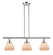 Franklin Restoration Three Light Island Pendant in Polished Nickel (405|213PNG171)