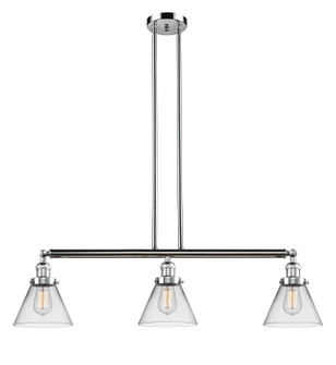 Franklin Restoration LED Island Pendant in Polished Chrome (405|213PCG42LED)