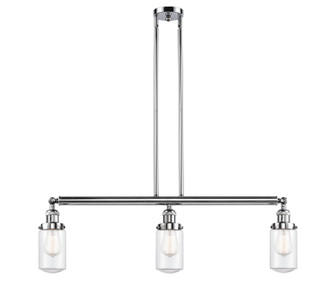 Franklin Restoration LED Island Pendant in Polished Chrome (405|213PCG312LED)
