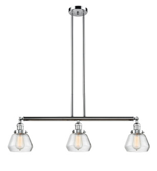 Franklin Restoration Three Light Island Pendant in Polished Chrome (405|213PCG172)