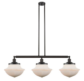 Franklin Restoration LED Island Pendant in Oil Rubbed Bronze (405|213OBG541LED)