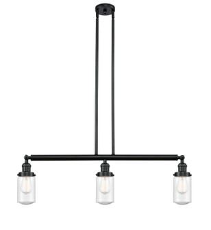 Franklin Restoration LED Island Pendant in Matte Black (405|213BKG314LED)