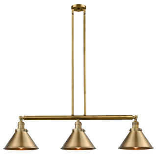 Franklin Restoration LED Island Pendant in Brushed Brass (405|213BBM10BBLED)