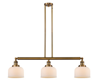 Franklin Restoration LED Island Pendant in Brushed Brass (405|213BBG71LED)