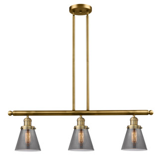 Franklin Restoration LED Island Pendant in Brushed Brass (405|213BBG63LED)
