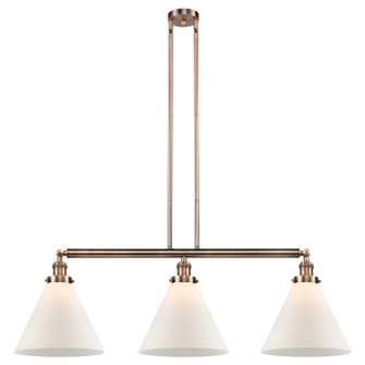 Franklin Restoration LED Island Pendant in Antique Copper (405|213ACG41LLED)