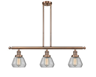 Franklin Restoration LED Island Pendant in Antique Copper (405|213ACG172LED)