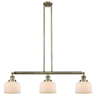Franklin Restoration LED Island Pendant in Antique Brass (405|213ABG71LED)