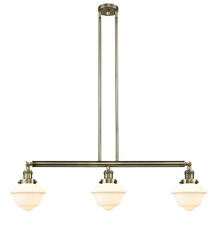 Franklin Restoration LED Island Pendant in Antique Brass (405|213ABG531LED)