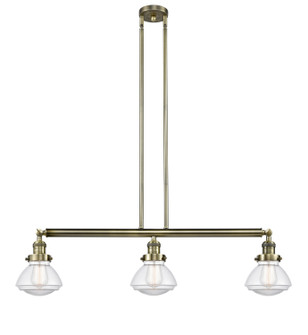 Franklin Restoration LED Island Pendant in Antique Brass (405|213ABG322LED)