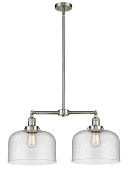 Franklin Restoration LED Island Pendant in Brushed Satin Nickel (405|209SNG74LLED)
