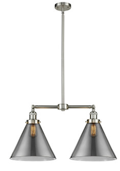 Franklin Restoration LED Island Pendant in Brushed Satin Nickel (405|209SNG43LLED)