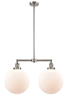 Franklin Restoration LED Island Pendant in Brushed Satin Nickel (405|209SNG20112LED)
