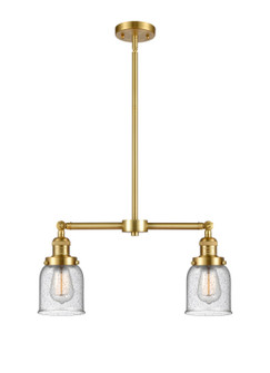 Franklin Restoration LED Island Pendant in Satin Gold (405|209SGG54LED)