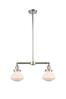 Franklin Restoration LED Island Pendant in Polished Nickel (405|209PNG321LED)