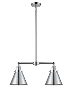 Franklin Restoration Two Light Island Pendant in Polished Chrome (405|209PCM13PC)