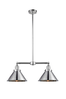 Franklin Restoration Two Light Island Pendant in Polished Chrome (405|209PCM10PC)
