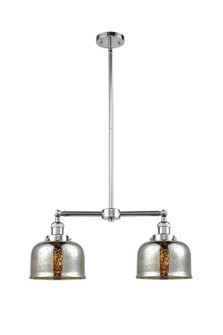 Franklin Restoration Two Light Island Pendant in Polished Chrome (405|209PCG78)