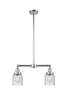 Franklin Restoration Two Light Island Pendant in Polished Chrome (405|209PCG54)