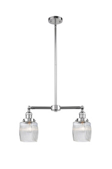 Franklin Restoration LED Island Pendant in Polished Chrome (405|209PCG302LED)