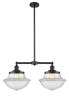 Franklin Restoration LED Island Pendant in Oil Rubbed Bronze (405|209OBG542LED)