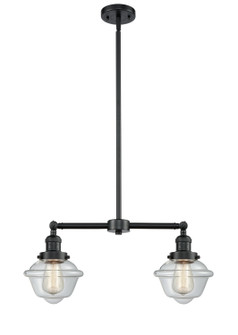 Franklin Restoration LED Island Pendant in Oil Rubbed Bronze (405|209OBG532LED)
