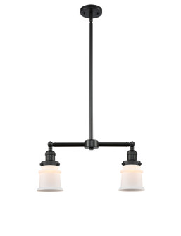 Franklin Restoration LED Island Pendant in Matte Black (405|209BKG181SLED)
