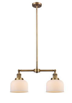 Franklin Restoration LED Island Pendant in Brushed Brass (405|209BBG71LED)