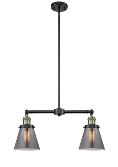 Franklin Restoration LED Island Pendant in Black Antique Brass (405|209BABG63LED)