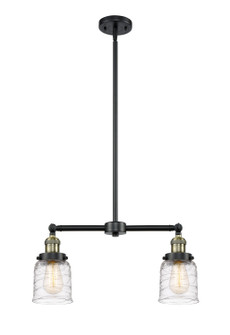 Franklin Restoration LED Island Pendant in Black Antique Brass (405|209BABG513LED)