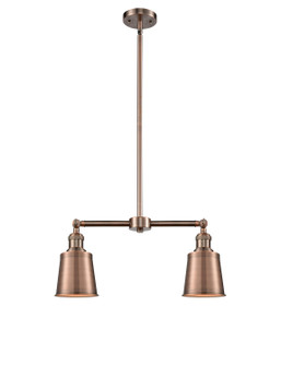 Franklin Restoration LED Island Pendant in Antique Copper (405|209ACM9ACLED)