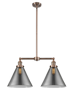 Franklin Restoration LED Island Pendant in Antique Copper (405|209ACG43LLED)