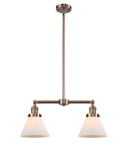 Franklin Restoration LED Island Pendant in Antique Copper (405|209ACG41LED)