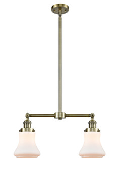 Franklin Restoration LED Island Pendant in Antique Brass (405|209ABG191LED)