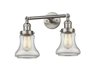 Franklin Restoration Two Light Bath Vanity in Brushed Satin Nickel (405|208SNG192)