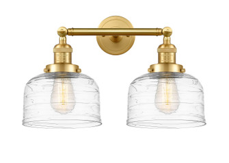 Franklin Restoration Two Light Bath Vanity in Satin Gold (405|208SGG713)