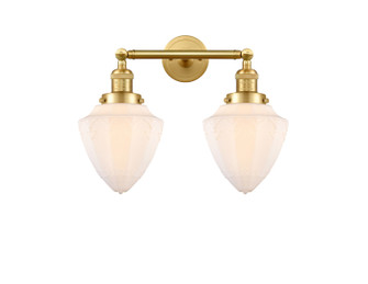 Franklin Restoration LED Bath Vanity in Satin Gold (405|208SGG6617LED)
