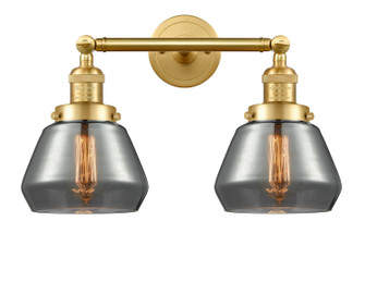 Franklin Restoration Two Light Bath Vanity in Satin Gold (405|208SGG173)