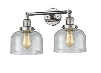 Franklin Restoration Two Light Bath Vanity in Polished Nickel (405|208PNG74)