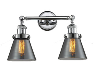 Franklin Restoration Two Light Bath Vanity in Polished Chrome (405|208PCG63)