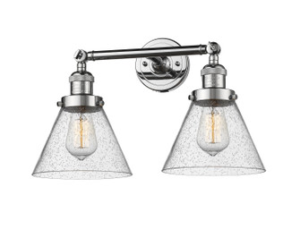 Franklin Restoration Two Light Bath Vanity in Polished Chrome (405|208PCG44)
