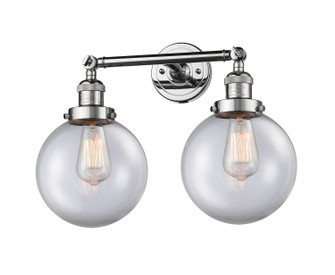 Franklin Restoration Two Light Bath Vanity in Polished Chrome (405|208PCG2028)