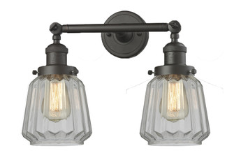 Franklin Restoration Two Light Bath Vanity in Oil Rubbed Bronze (405|208OBG142)