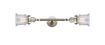 Franklin Restoration Two Light Bath Vanity in Brushed Satin Nickel (405|208LSNG184S)