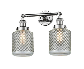 Franklin Restoration Two Light Bath Vanity in Polished Chrome (405|208LPCG262)