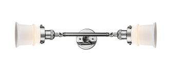 Franklin Restoration Two Light Bath Vanity in Polished Chrome (405|208LPCG181S)