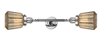 Franklin Restoration Two Light Bath Vanity in Polished Chrome (405|208LPCG146)